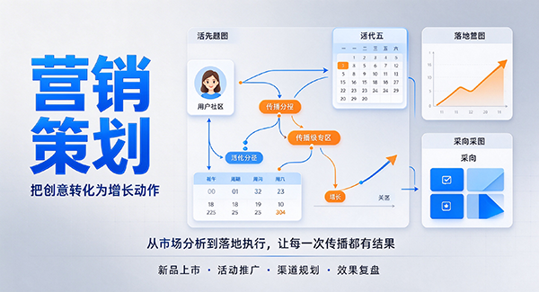 河西区营销策划